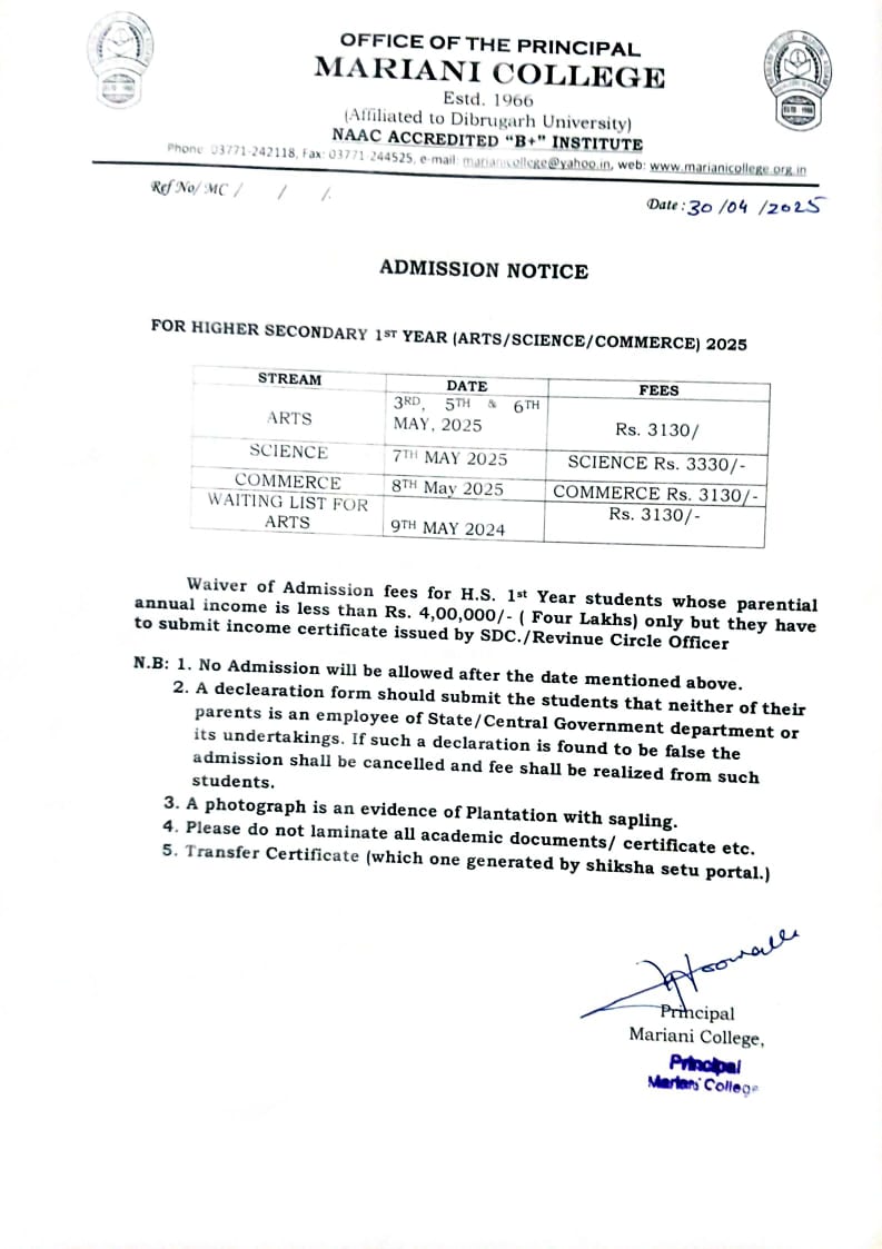 notice