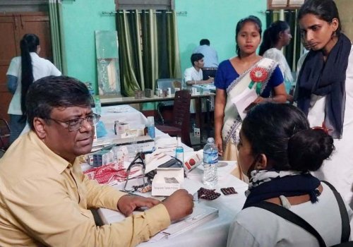 Blood Donation and Free Health Check Up Camp by Women Cell held on 23rd May, 2022