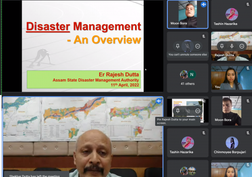 Webinar on Disaster Management 07-04-2022